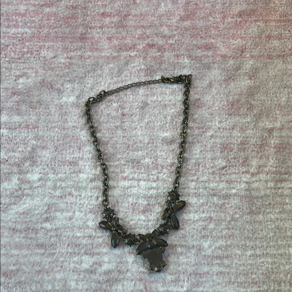 J. Crew Pink and Blue Iridescent Bead Necklace - Picture 10 of 10